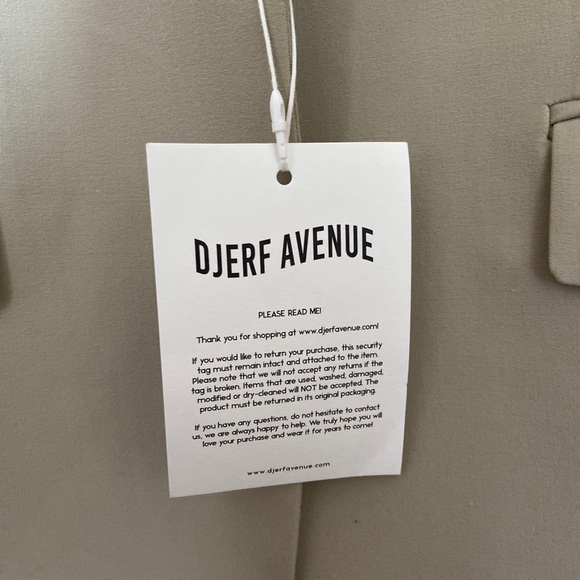 ***SOLD***Djerf Greige Blazer - Picture 5 of 6